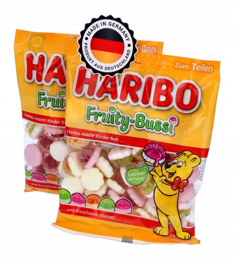 HARIBO ovocné želé Fruit Kiss 175g DE