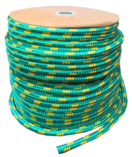 PEVNÉ POLYPROPYLÉNOVÉ KÁBLOVÉ LANO 10MM 1m