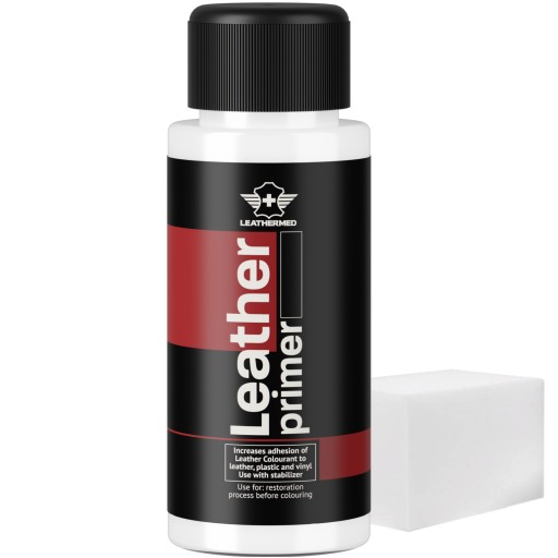 Leather Primer Produkt, ktorý zvyšuje priľnavosť farby na vinylovú kožu 50ml