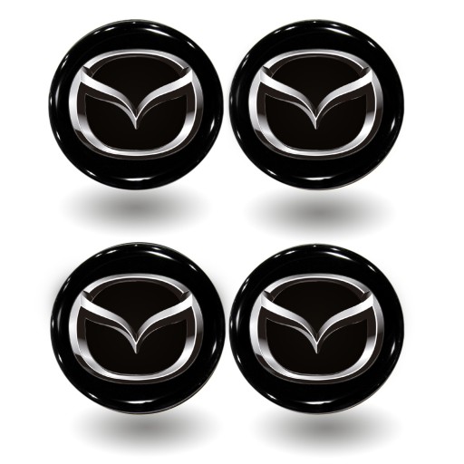 Nálepky s emblémami na ráfiky odznakov Mazda