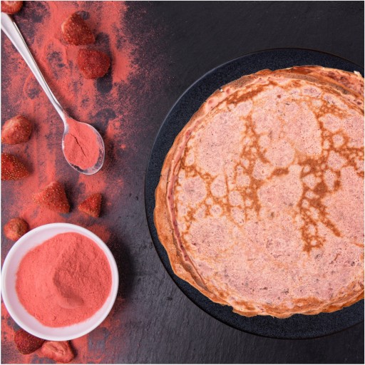 JAHODY SUŠENÉ MRAZOM 50g HiFOOD Jahoda 100% HiFOOD PRÁŠOK