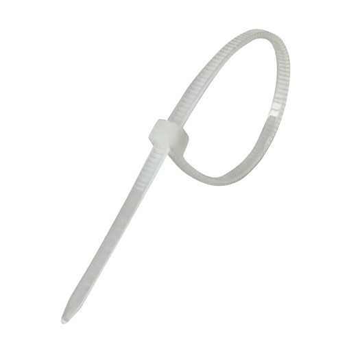 Sťahovacie pásky UV Sťahovacie pásky - 100 ks 2,5 x 120 mm, biele