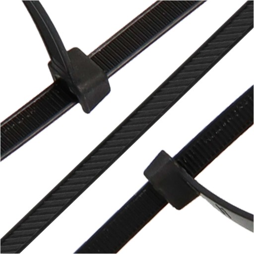 20x sťahovacie pásky Káblové pásky Zipsy 7,6 x 500 mm Silné UV sťahovacie pásky