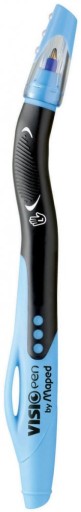 Modré ergonomické pero Maped Visio Pen 1mm pre ľavákov