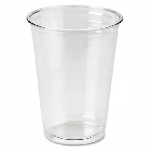 Papstar poháre opakovane použiteľné 400ml polypropylénové 50ks, priehľadné