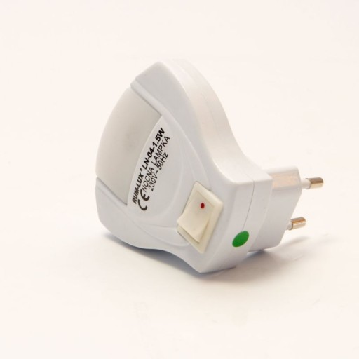 Zásuvná nočná lampa 1W 6500K LN-04 RUMULUX