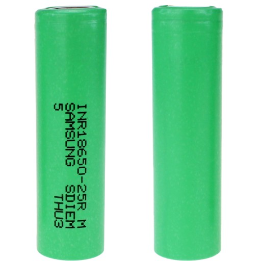 VYSOKOPRÚDOVÁ lítium-iónová batéria INR 18650 25R SAMSUNG 2500mAh CELL