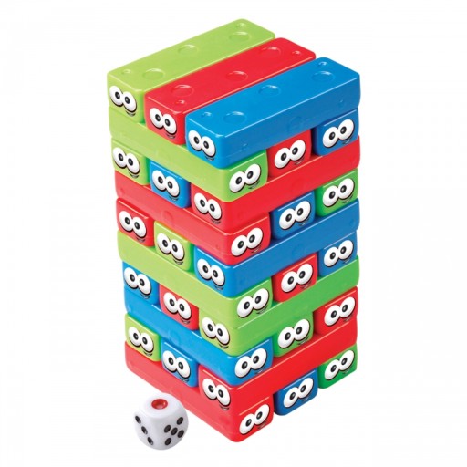 Wobble Tower Puzzle WORMS Arkádová hra WOOPIE 4+