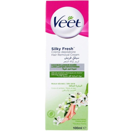 VEET DEPILÁTOR V HODVÁBNOM FRESH CREAM suchej pokožke
