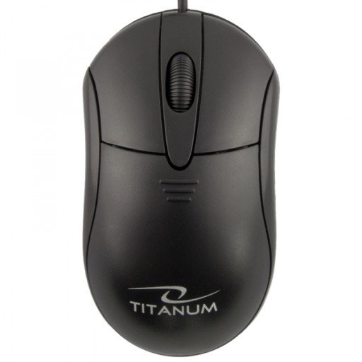 TM107K PIRANHA USB myš čierna s rollerom 1000DPI HQ