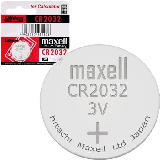 Japonská lítiová batéria MAXELL CR 2032 3V 1 kus