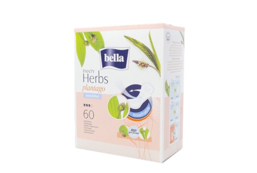 Bella herbs citlivé hygienické vložky 60 ks.