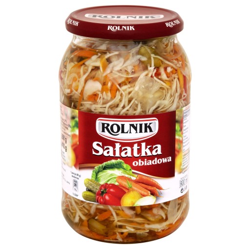 Rolnik Zeleninový večerný šalát v marináde 900 ml