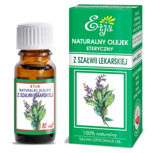 Esenciálny olej zo šalvie odpudzuje kliešte 10ml Etja
