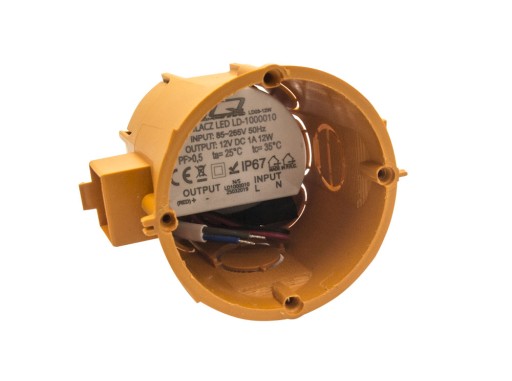 NAPÁJACÍ LED TRANSFORMÁTOR 12V DC 12W 1A IP67 G4