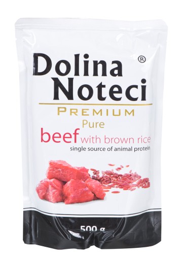 Dolina Noteci Premium Pies Pure Beef ryža 500g