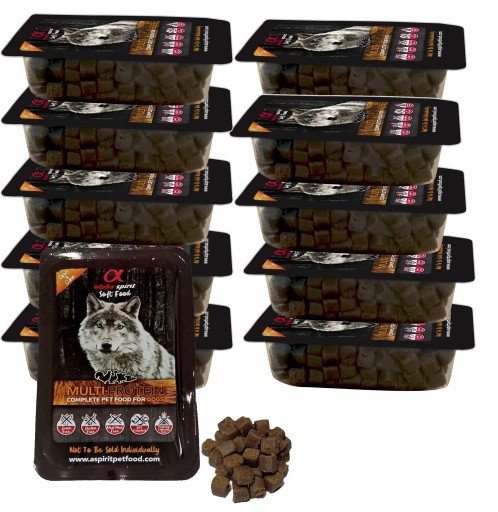 Alpha Spirit Multiproteín suchý mäkký 200g