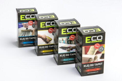 EcoChemicals EcoGlue lepidlo na vliesové vinylové tapety 200g SILNÉ!