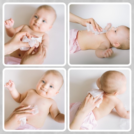 SUPER BABY vlhčené obrúsky, 72 ks + obal
