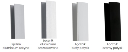 Soklový konektor H-100 mm, 4 farby