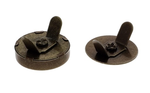 Magnetická spona na tašku 18mm staré zlato