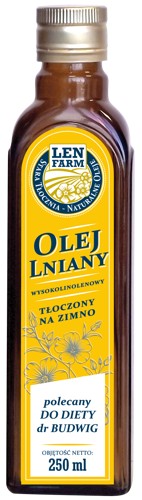 FRESH prírodný ľanový olej z budwig 250 ml