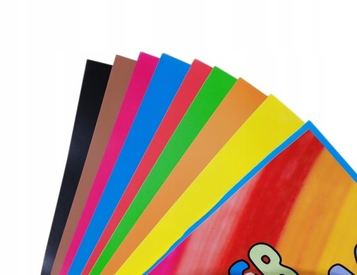 Výstrižok Farebný papier A4 8 listov. SDM