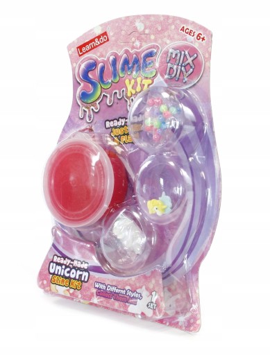 SLIME + DOPLNKY PRIPRAVENÉ GLUTEK Rôzne farby