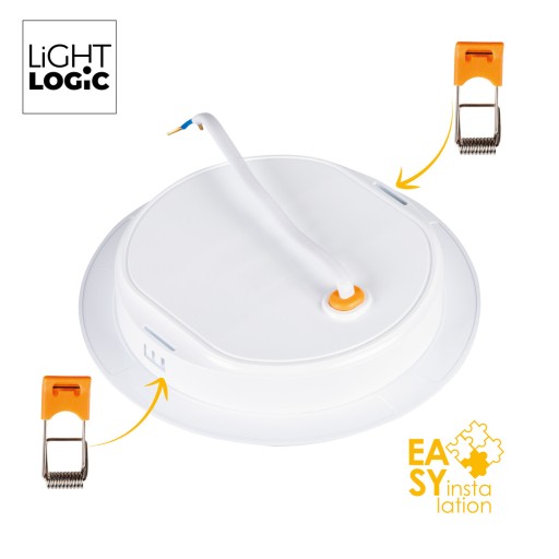 LED downlight panel, zápustné svietidlo LL AZOV 9W NW