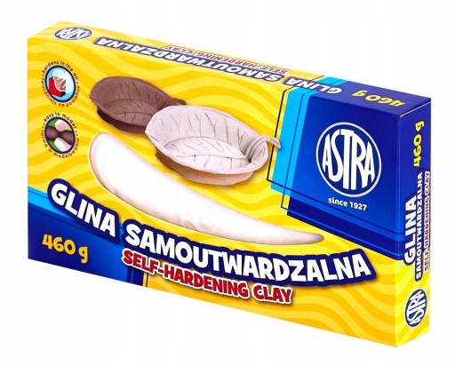 Samotvrdnúca hlina Biela 460 g