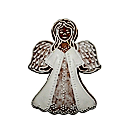 Formička ANJEL s volánom, 6,3 cm - vykrajovačka