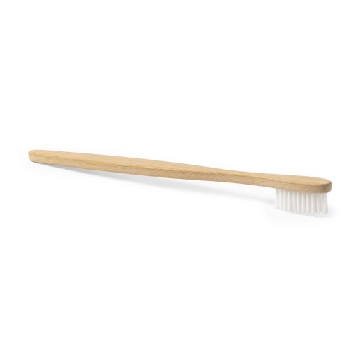 Bambusová zubná kefka hnedá