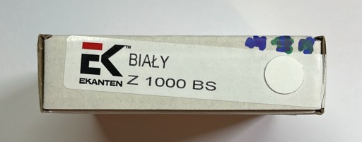 Egger Nábytková zátka biela E 1000 BS