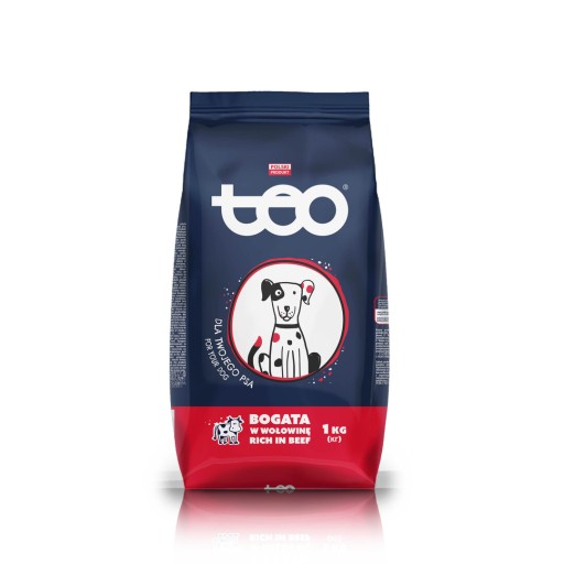 TEO suché krmivo pre psov hovädzie mäso 1 kg