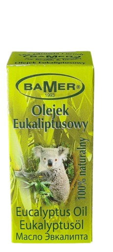 BAMER EUKALYPTUS ESENCIÁLNY OLEJ 100% PRÍRODNÝ
