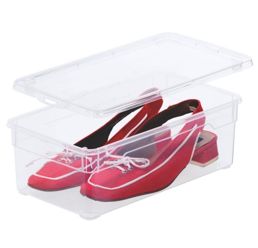 Nádoba, krabica 5 L, dámske topánky CLEARBOX, ROTHO