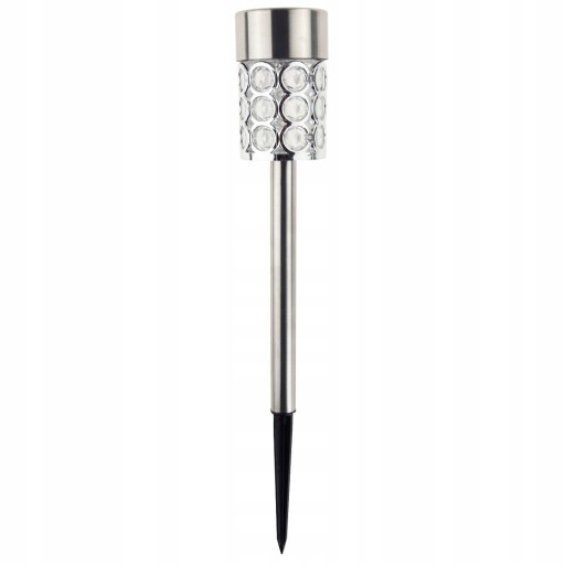 LAMPA NA SOLÁRNY POHON GLAMOUR SILVER CRYSTALS ZÁHRADNÁ POSLEDNÁ LAMPA