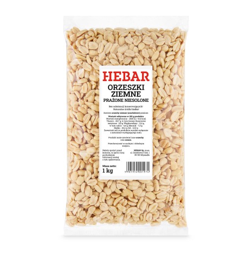 ARAŠIDY PRAŽENÉ 1 KG BEZ SOLI, NESOLENÉ