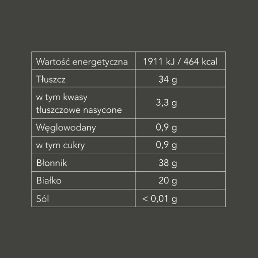 CHIA D-ORICHOVÉ SEMIENKY 500 g