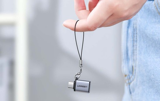 Adaptér USB typu C na USB 3.0 UGREEN US270 sivý