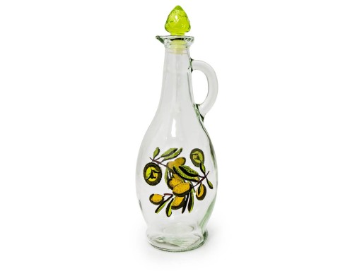 SKLENENÁ KARAFA 750ML OLIVOVÁ NA OLIVU M-243