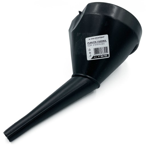 Plastový lievik, šikmý, miska 140 mm