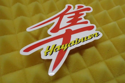 NÁLEPKA SUZUKI HAYABUSA NÁLEPKA 8,2 x 8,5 cm