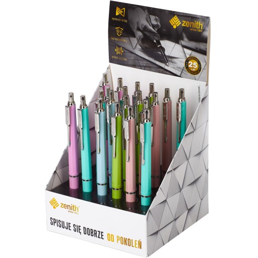 Zenith 7 AUTOMATIC BALLPEN PASTEL mix CELACEAL