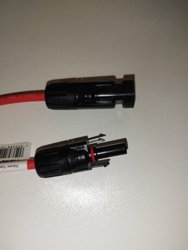 Solárny predlžovací kábel 1m/6mm2 červený (H1Z2Z2-K)