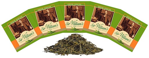Sir Williams SENCHA Green Tea set 5 čajov