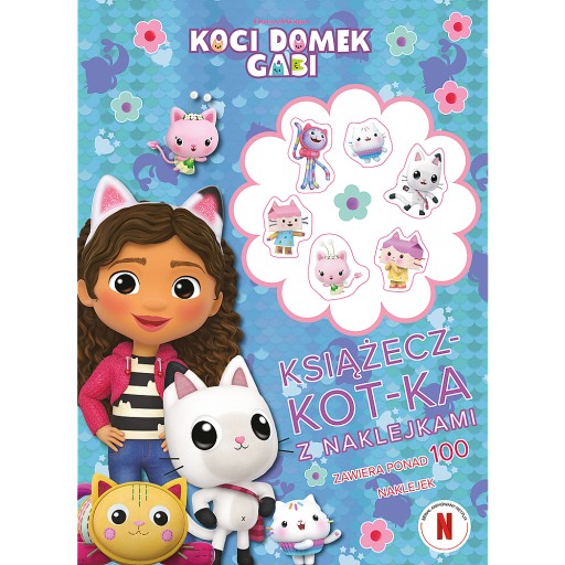 Omaľovánka DETSKEJ KNIHY MAČIČKA GABI NÁLEPKY PANDUS TREFL 3+
