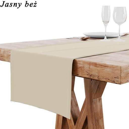 DEKORATÍVNY BEHÉN PRAKTICKÝ 40X140 SVETLO BÉŽOVÝ