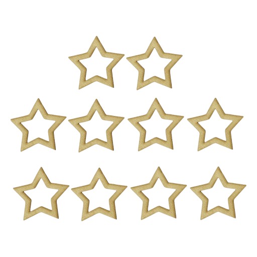 5 cm /10ks Star Ring Base Lapač snov Drevo