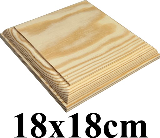 baldachýn striešky na drevenom stĺpiku 18 cm